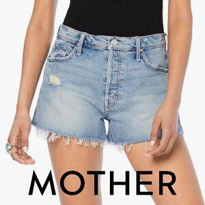MOTHER The Tomcat Kick Fray Shorts in True Confessions